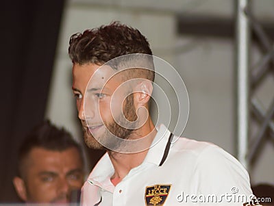 Donida player lecce soccer team