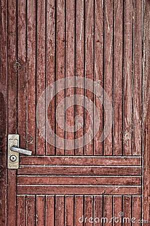 Door Old Texture of a tree, wooden products from a board.