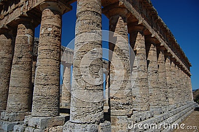 The Doric Temple at Segesta, Sicily