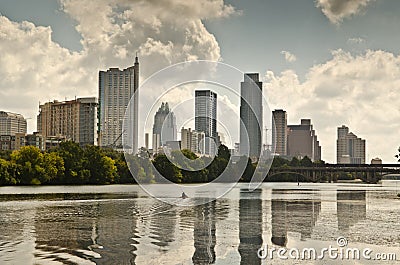 Downtown Austin Texas skyline