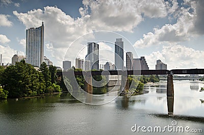 Downtown Austin Texas skyline