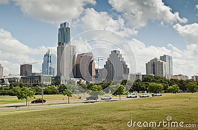 Downtown Austin Texas skyline