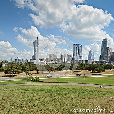 Downtown Austin Texas skyline