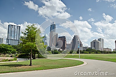 Downtown Austin Texas skyline