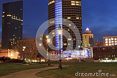 Downtown Grand Rapids at Night