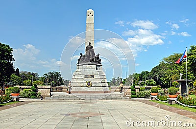 Dr. Jose Rizal Monument Stock Photos - Image