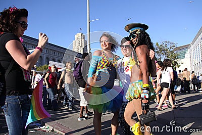 Drag Queen Photos at San Francisco Pride