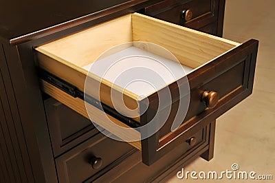 Drawer closeup