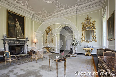 Drawing Room - Manor House - Yorkshire - England