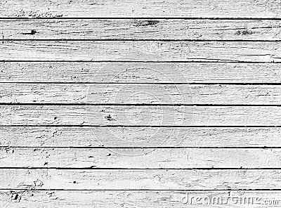 Dried black and white wooden plank