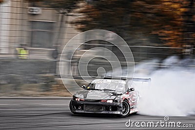 Drifting Nissan