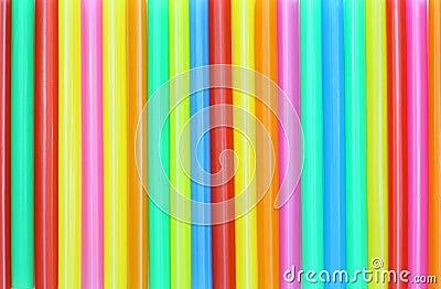 Drinking straw colorful abstract