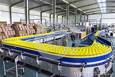 Drinks production plant in China