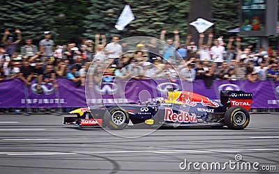 Driver Daniel Ricciardo of Red Bull Racing Team