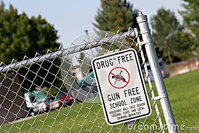 Drug and gun free school zone