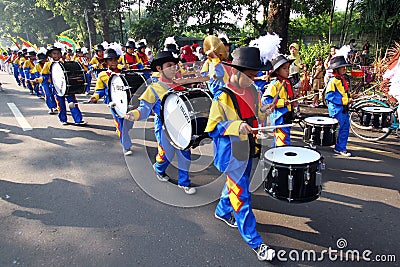 Drum band contest