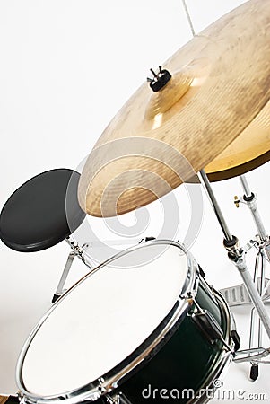 Drum and cymbals