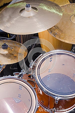 Drum kit full frame