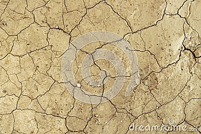 Dry cracked dirt Desert Background Texture Pattern