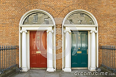 Dublin georgian doors