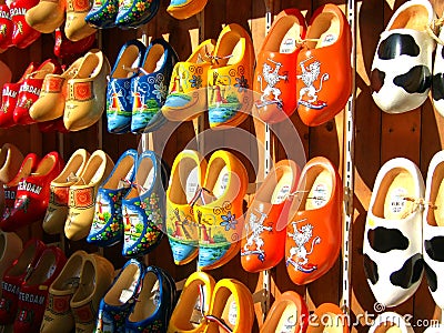 Dutch wooden shoes, clogs