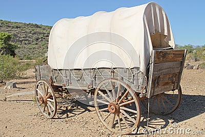 Early American Covered Wagon