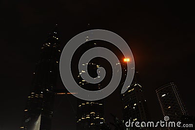 Earth Hour – Light Off at Petronas Twin Tower