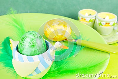 Easter eggs, easter breakfast