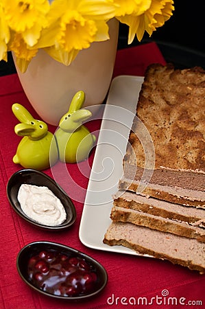 Easter pate food composition