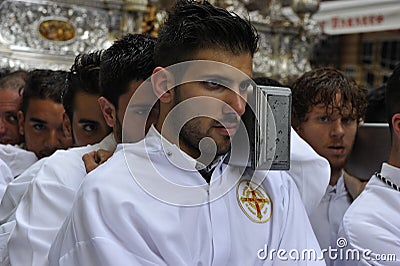 Easter Procession in Malaga, Spain