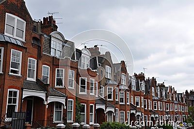 Edwardian houses London UK