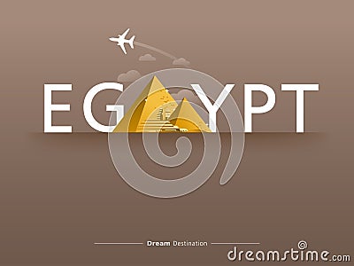 Egypt typography