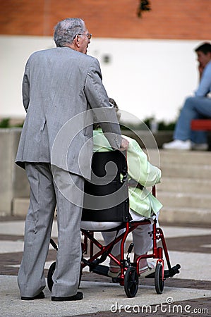 Elderly assist elderly