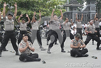 ELECTION PERFORMANCE SECURITY POLICE FORCE