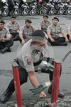 ELECTION PERFORMANCE SECURITY POLICE FORCE