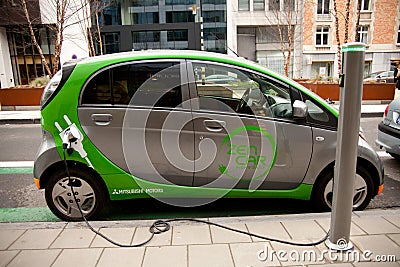 Electric car charging