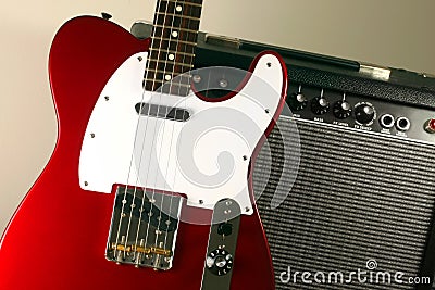 Electric guitar and amp #1