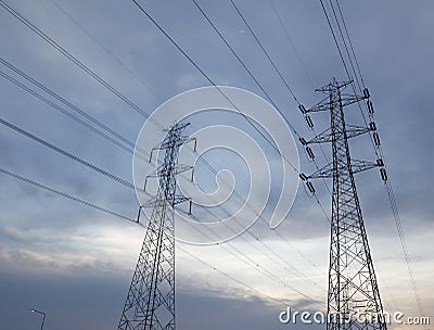 Electric High Voltage Tower