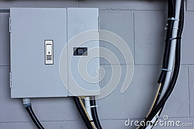 Electric system in cabinet