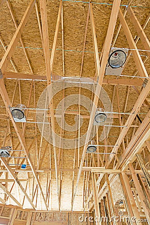 Electrical light fixtures in new construction