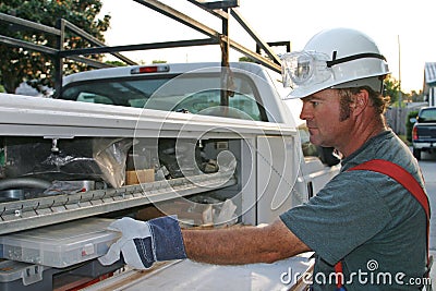 Electrician with Service Truck 1