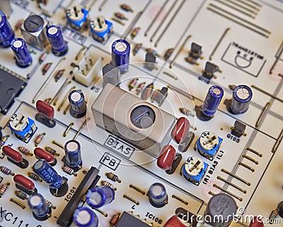 Electronic circuitry in hi fidelity equipment