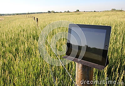 Electronic technology in agricultural setting