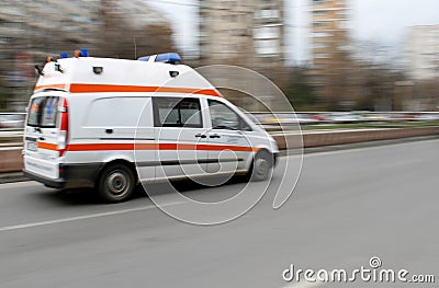 Emergency ambulance