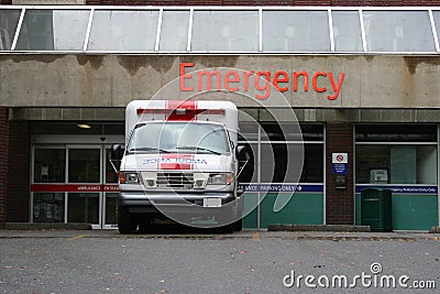 Emergency room entrance