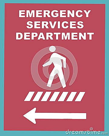 Emergency Services Sign 2