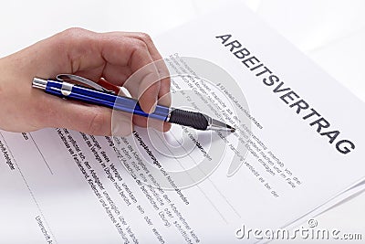 Employment contract