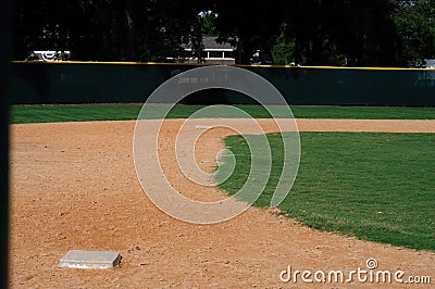 Empty Baseball Field