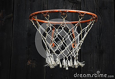 Empty Basketball Net