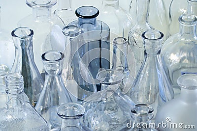 Empty bottle glass